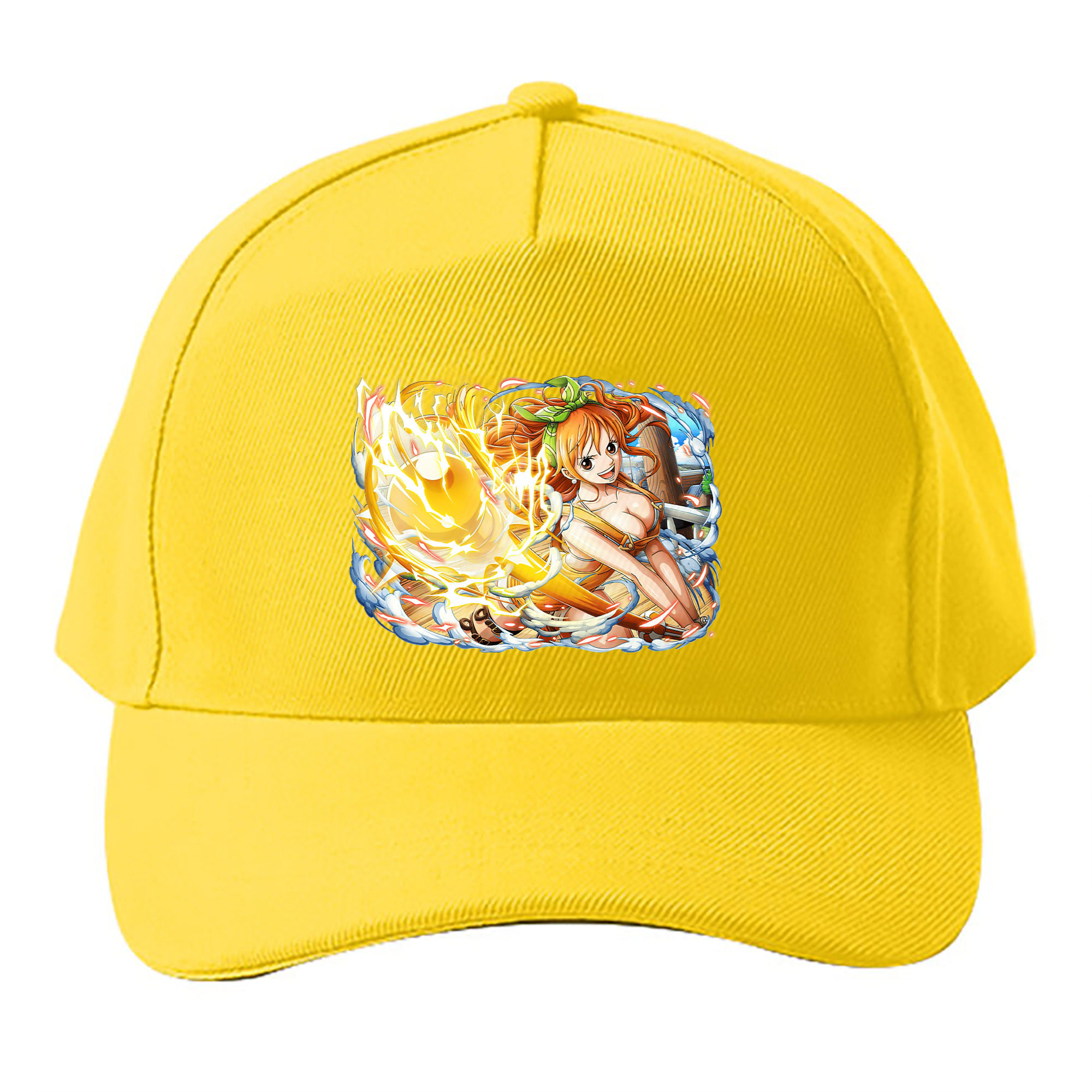 （画像用） ワンピース ナミ ONE PIECE Nami ベースボールキャップ 綿100％ 男女兼用 帽子 スポーツ